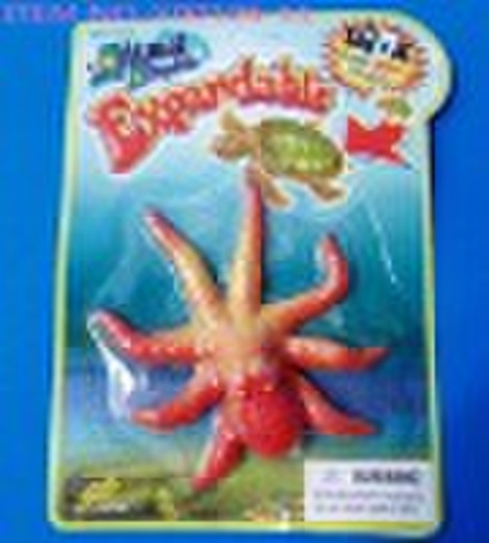 Wachsende Wasserspielwaren, Spielzeug Octopus, Massivtierspielzeug