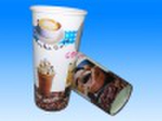 Double pe paper cup for cold drink