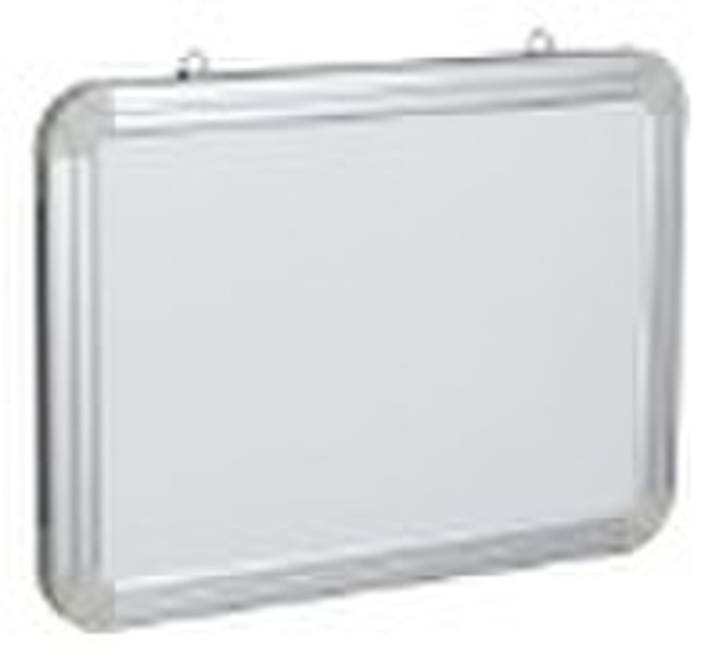 Wall mounted dry wipe board