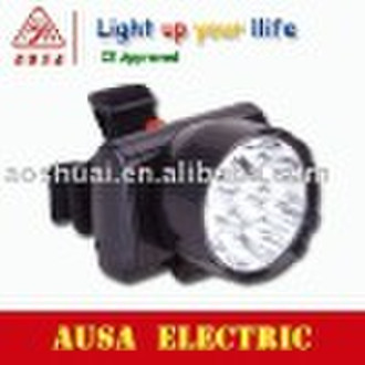 9 led rechargeable headlamp AS-6188