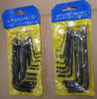 10pcs hex key set