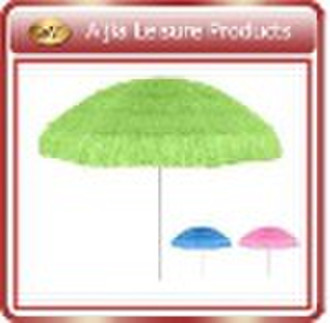 thatch umbrella with OPP grass