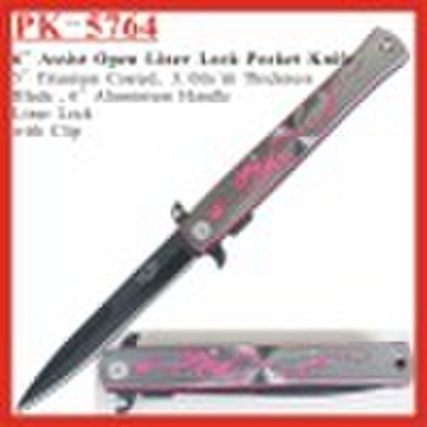 (PK-5764) Pocket Knife 6" Assist Open Folding