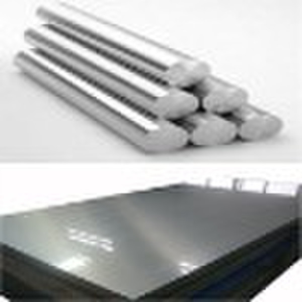 Aluminiumplatte und Aluminium-Stange