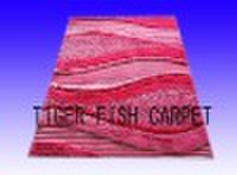 polyester sahggy rug