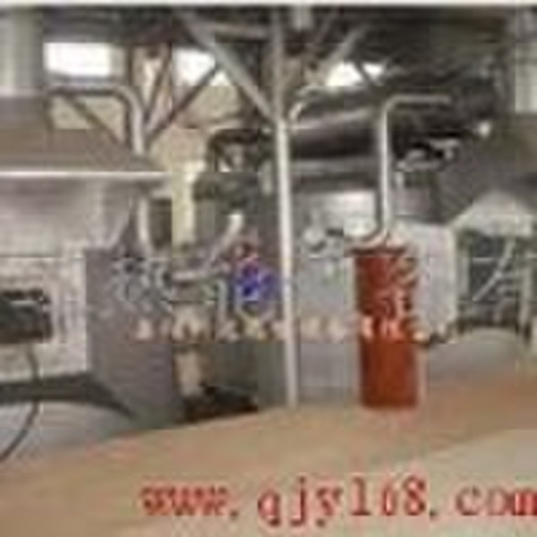 Round fast aluminum melting furnace