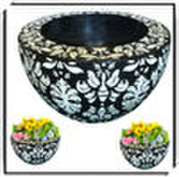 Column with planter