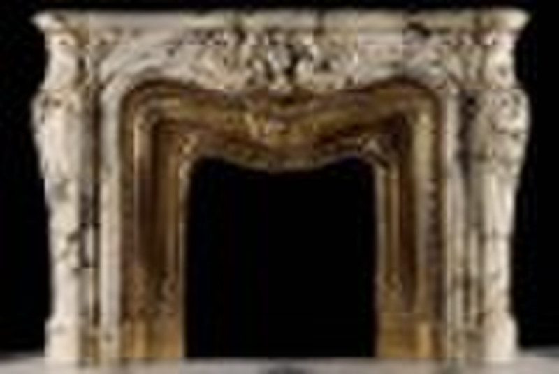 marble fireplace