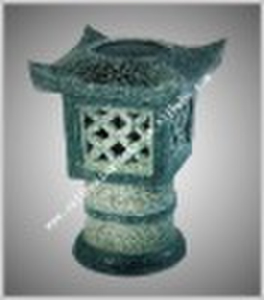Stone solar garden  light AST608
