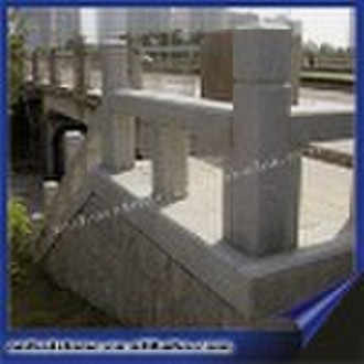 Natural granite bridge balustrade