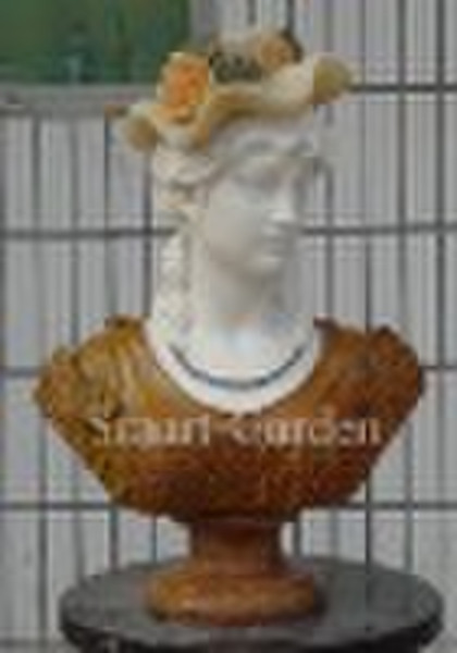 marble sculpture woman bust