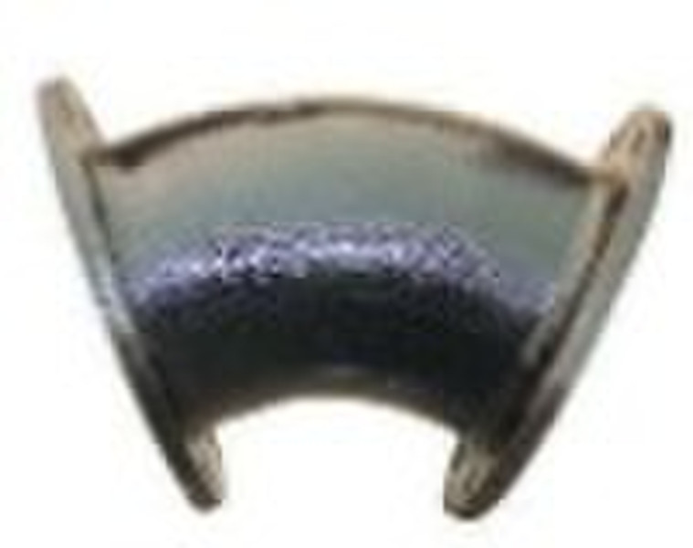 DI double flanged bend pipe fitting