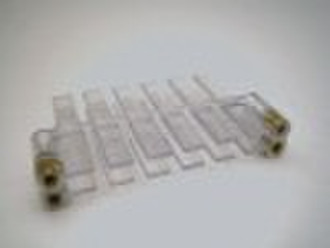 Plastic part with metal insert