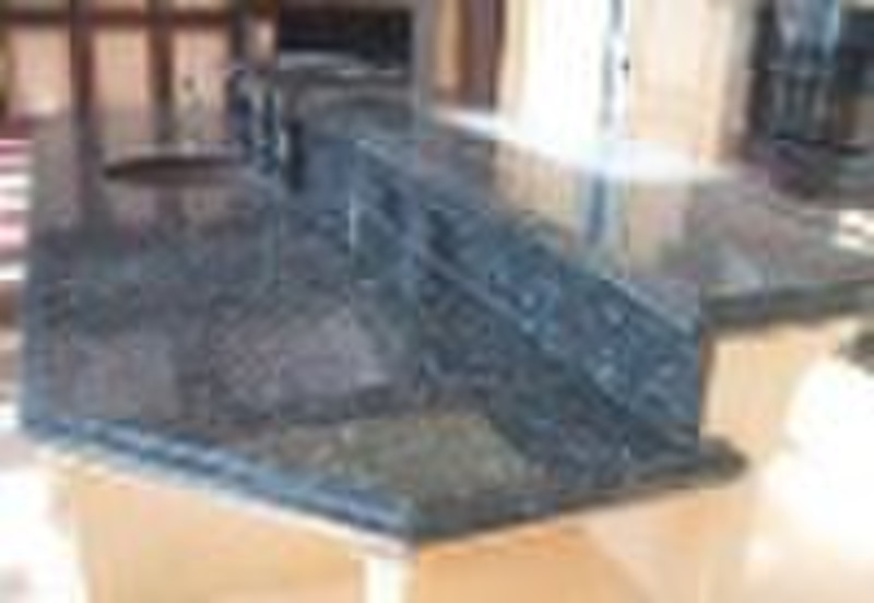blue pearl granite stone kitchen countertop