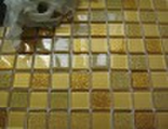 PFM glass mosaic