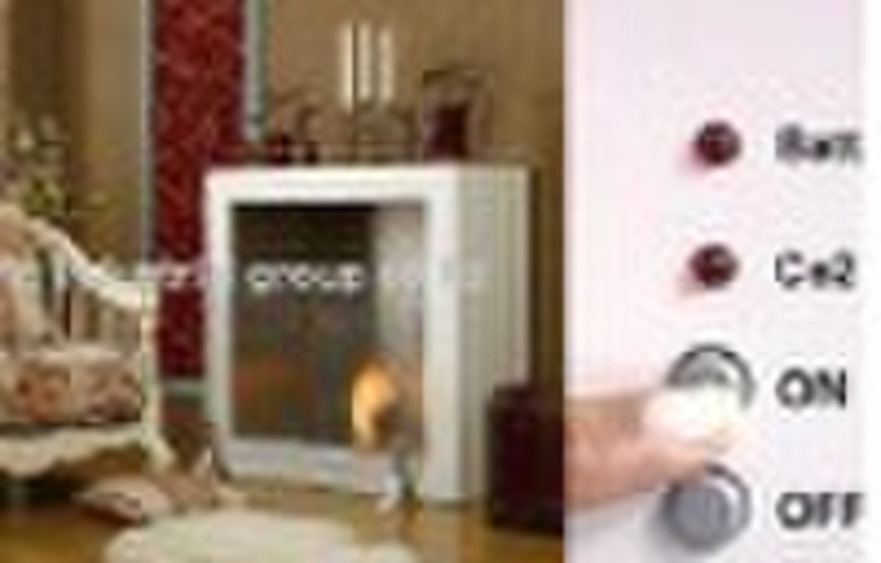 Remote Control Ethanol fireplace/Co2 controlled et