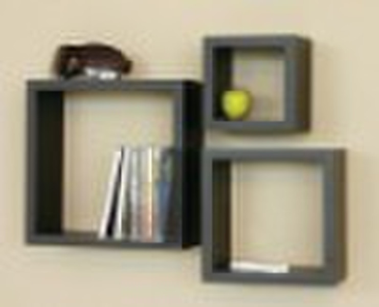 wooden wall shelf /CD RACK