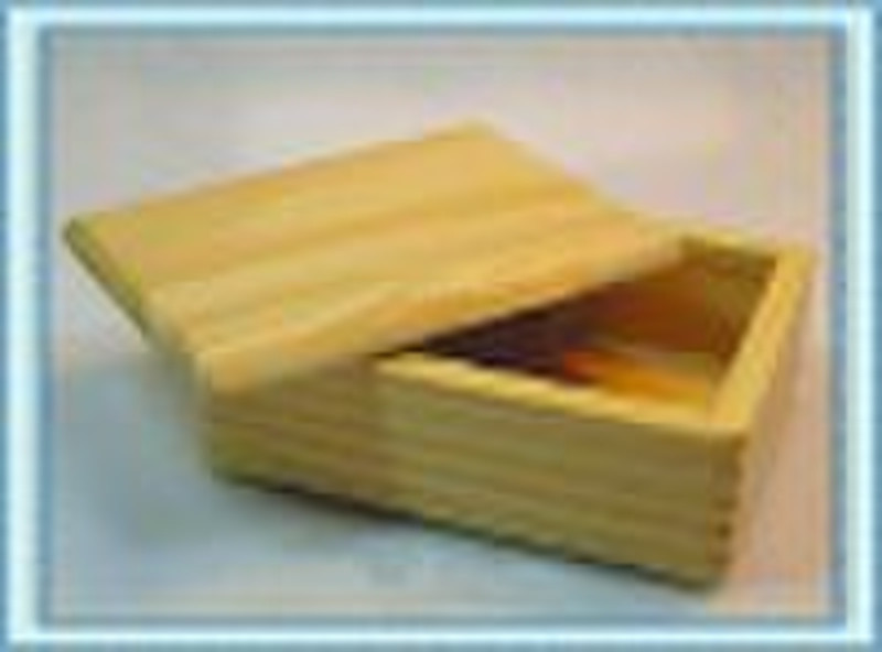 Original Unfinished Wooden Box