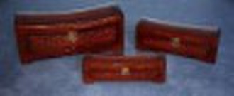 wooden box for gift storage