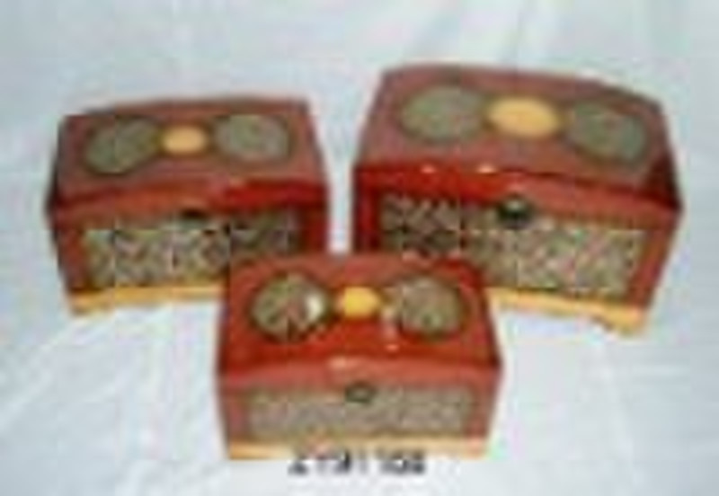 antique wooden chest