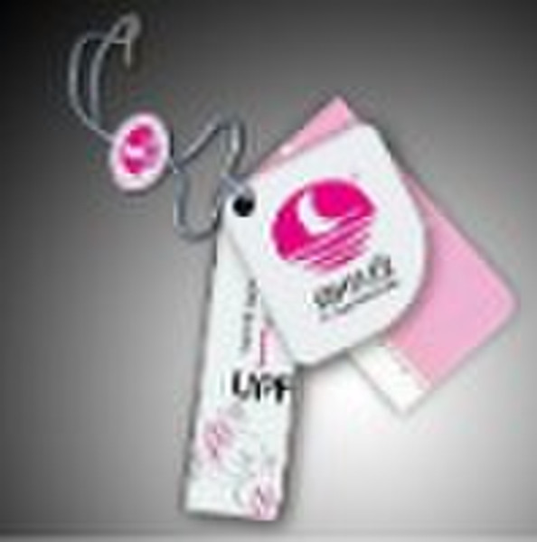 Fashion paper garment hangtag