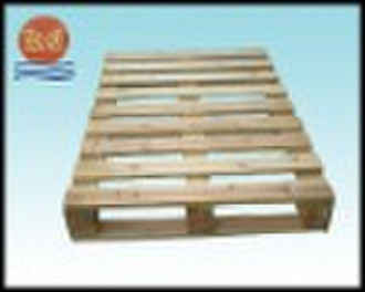 Four sides shovelled Euro-style wood pallet