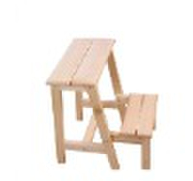 Folding step stool