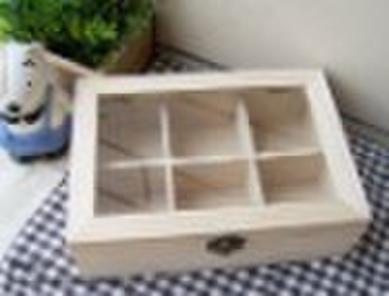 Wooden Tea Box