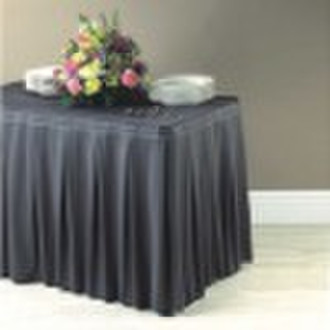 Hoetl table skirt, banquet table skirt