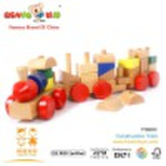 2010 Hexin Top New Wooden Train Set