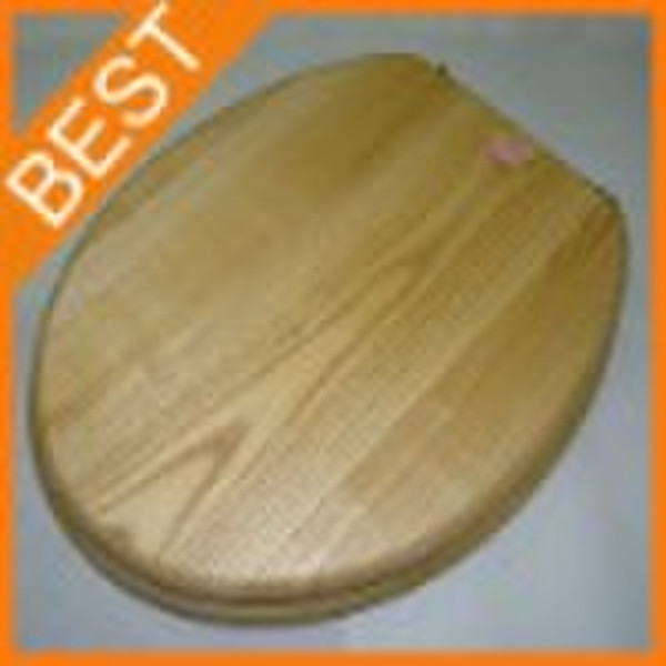 17" American standard wooden toilet seat