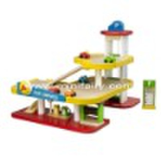 Wooden Toys-Wooden Acorn Garage