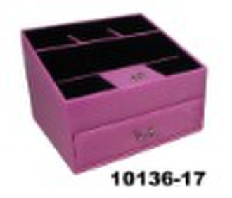 Portable paper gift box with window