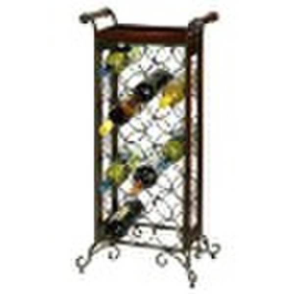 metal wine rack