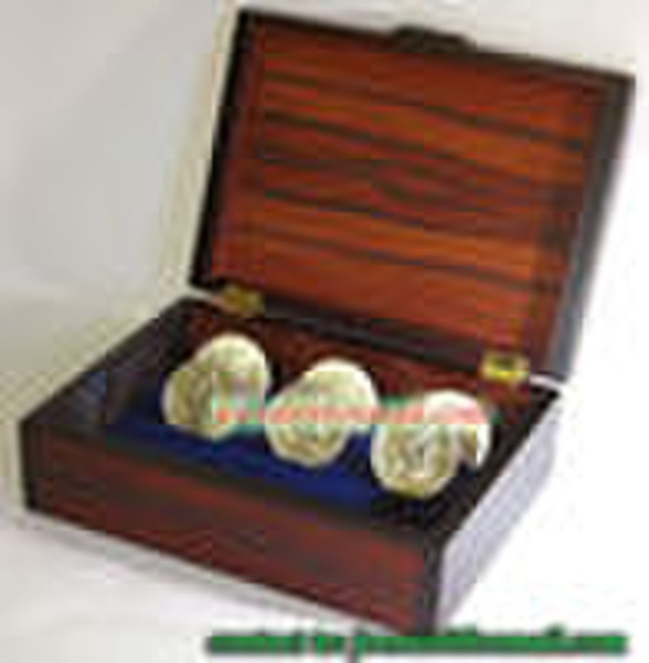 wooden coin box