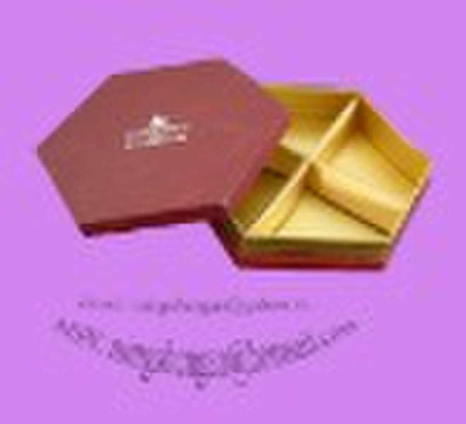 Polygon gift paper box