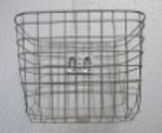 Stainless steel bike basket