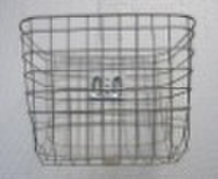 Stainless steel bike basket