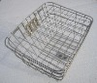 Stainless steel bike basket