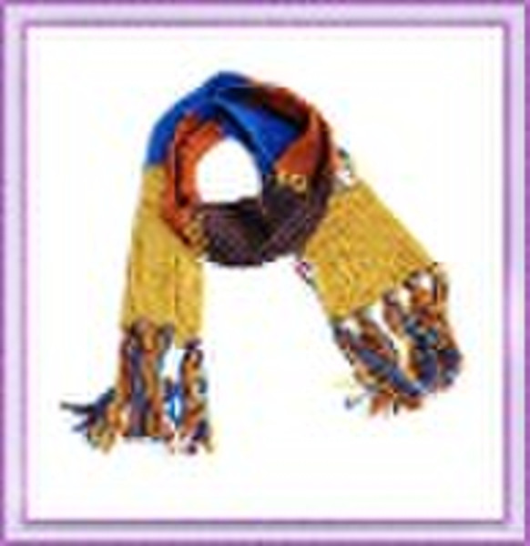 Fashion Lady's Knitting Pattern Scarf