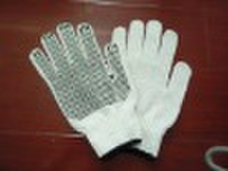 pvc dotted working glove (JG012)