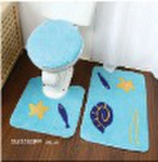 3 pcs table tufted bathmat (5M3580PP)