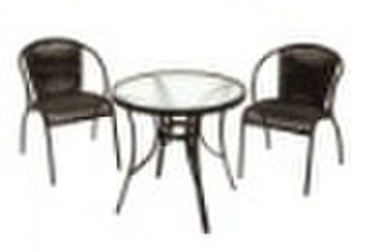 Patio im Freien Rattan Wicker Dinning Sets 297DS