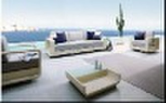 Modern Patio Wicker Sofa Set 116SS