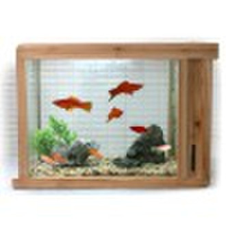 Glass Aquarium Tank --Natural Style