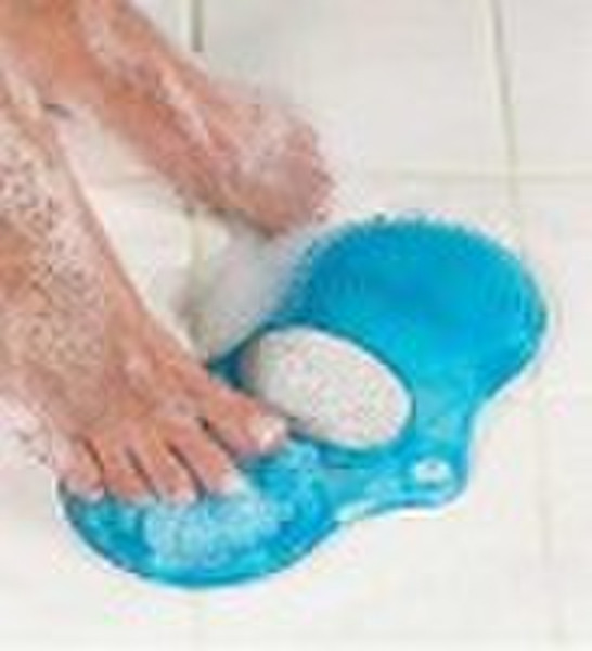 Sole cleaner foot massager