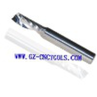 solid carbide one flute cnc cutting tool