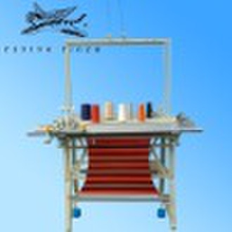 hand driven flat knitting machine