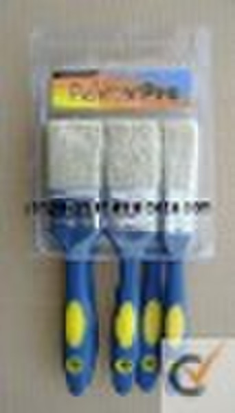 Paint brush set with TPR handle and bristle