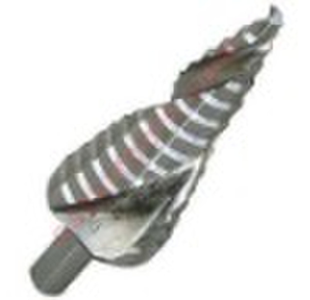 HSS Step Drill Bit spiral flute